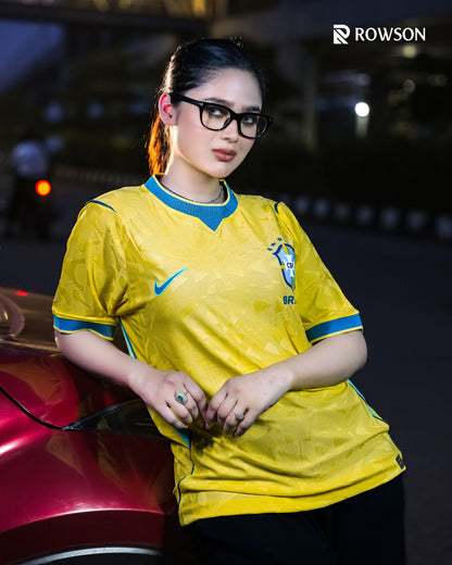 Brazil Home Player Edition Jersey World Cup Football 2026