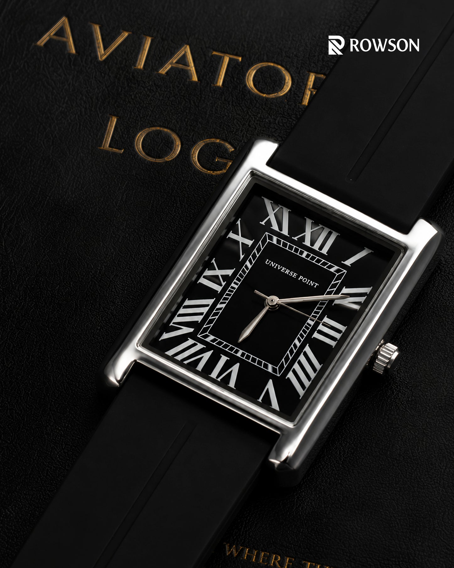 Universe Point Imperial Tank - Rectangular Dial Men's Watch