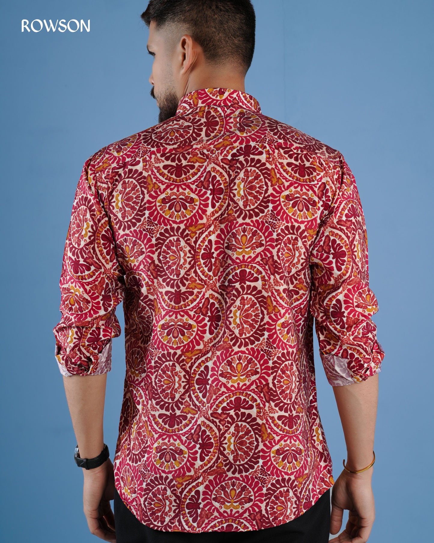 Royal Vermilion Full Shirt