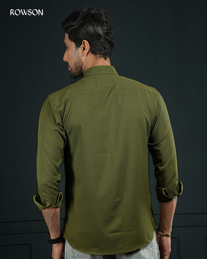Sultan Party Shirt Olive