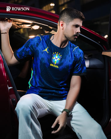 Brazil Away Authentic Jersey World Cup Football 2026 (Player Edition)