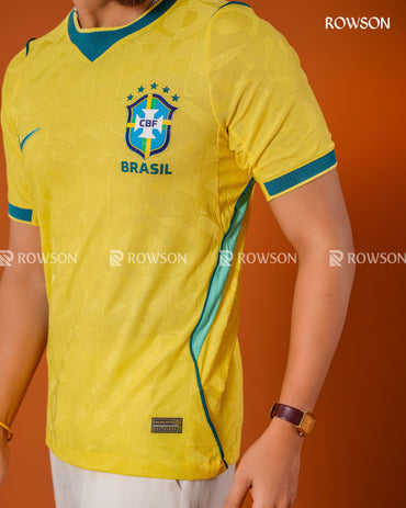 Brazil Home Authentic Jersey World Cup Football 2026