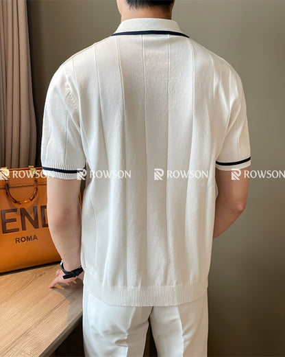The Gentleman Zip-Collar Polo