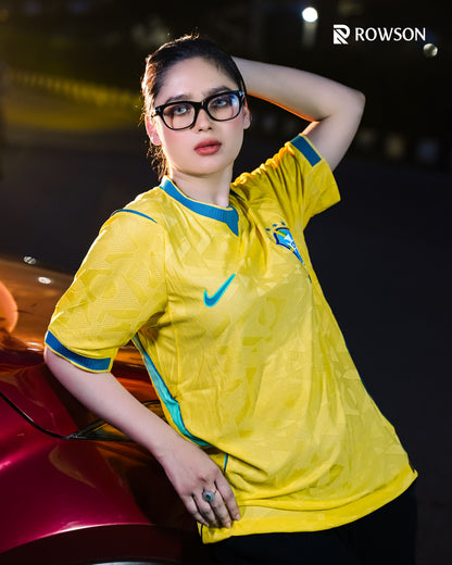 Brazil Home Player Edition Jersey World Cup Football 2026