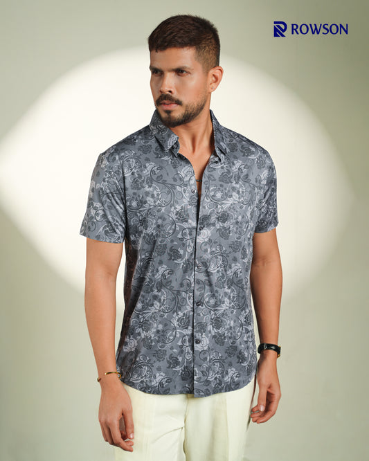 Silver Regent Premium Half Shirt
