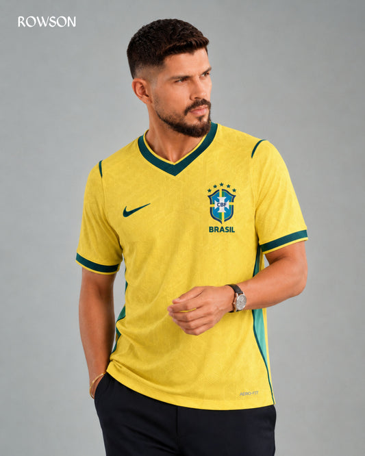 Brazil Home Authentic Jersey World Cup Football 2026