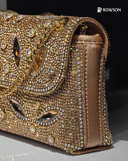 Golden Opulence Handbag