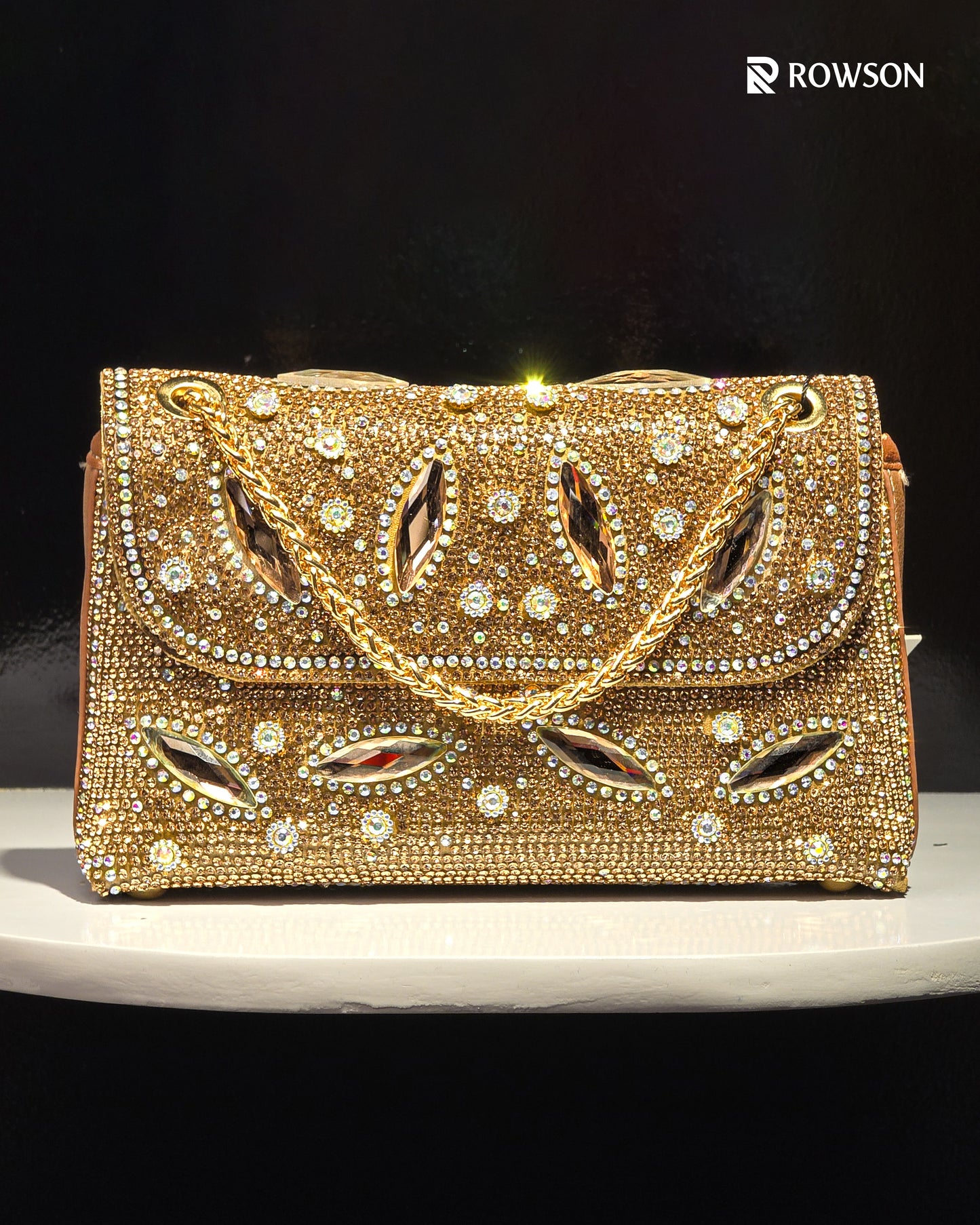 Golden Opulence Handbag