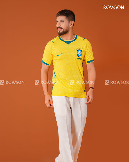 Brazil Home Authentic Jersey World Cup Football 2026 (Player Edition)