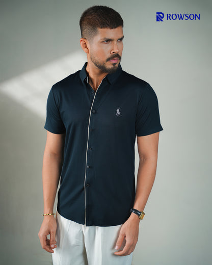 The Elite Gentleman Shirt - Navy