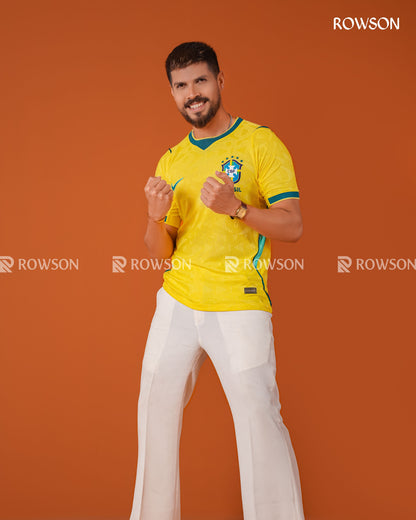 Brazil Home Authentic Jersey World Cup Football 2026 (Player Edition)