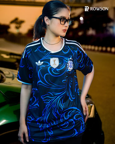 Argentina Away Player Edition Jersey World Cup Football 2026