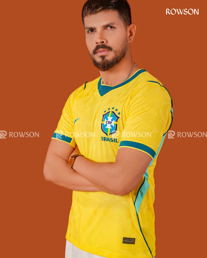 Brazil Home Authentic Jersey World Cup Football 2026 (Player Edition)