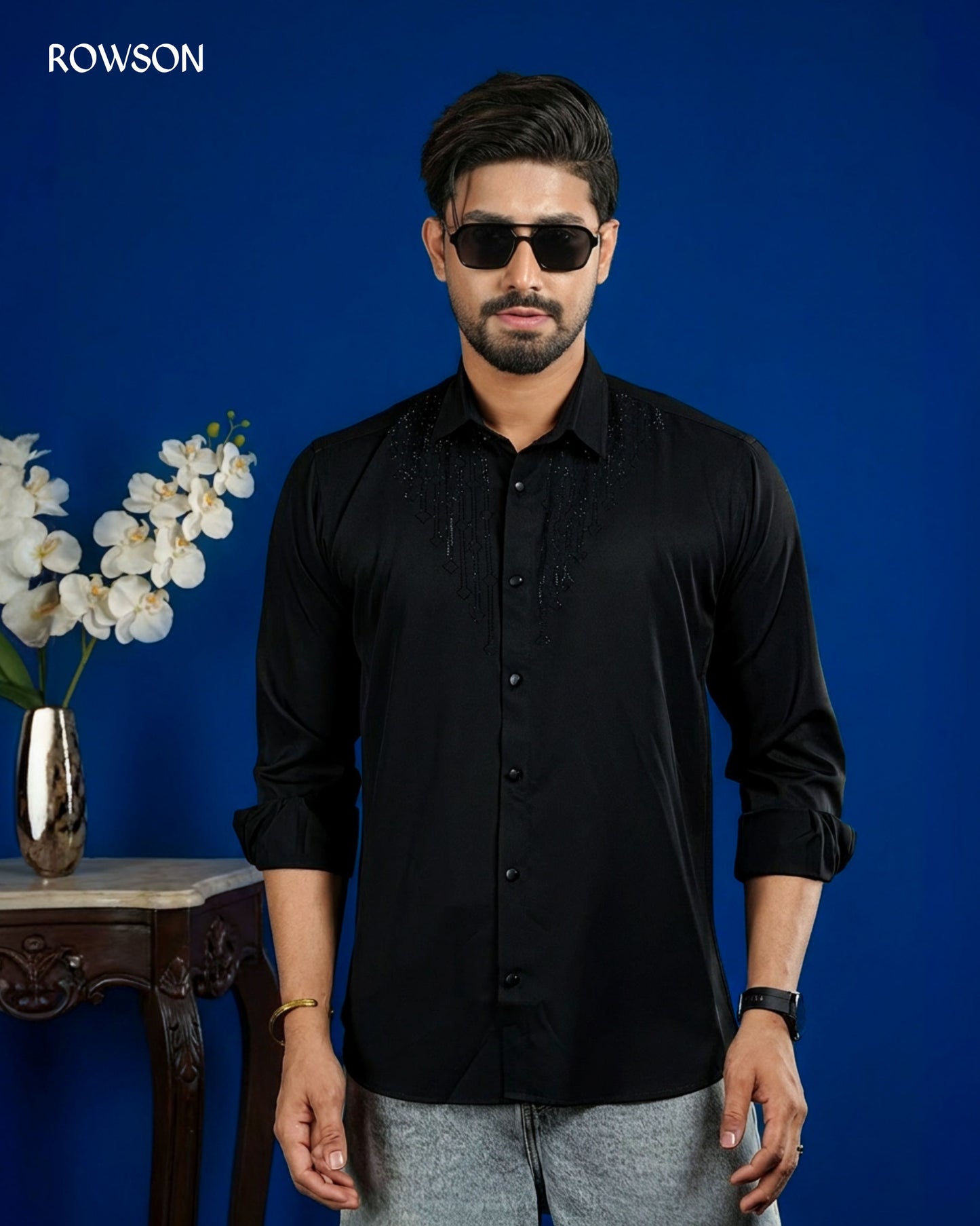 Sultan Party Shirt Black