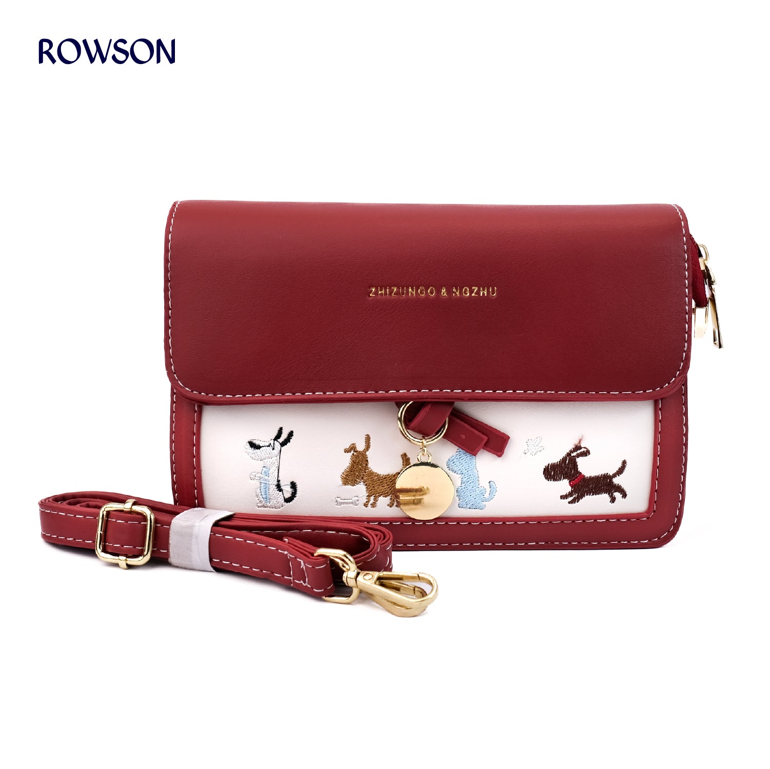 Animal Embroidery Crossbody Bag 7