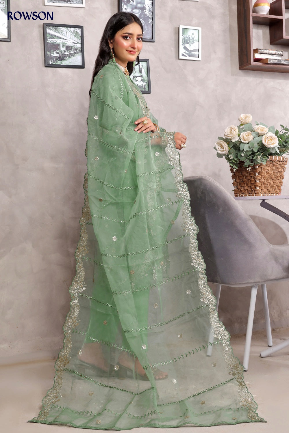 RANA ARTS-JAHAN ARA Vol-2 Fancy Heavy Pakistani 3 piece