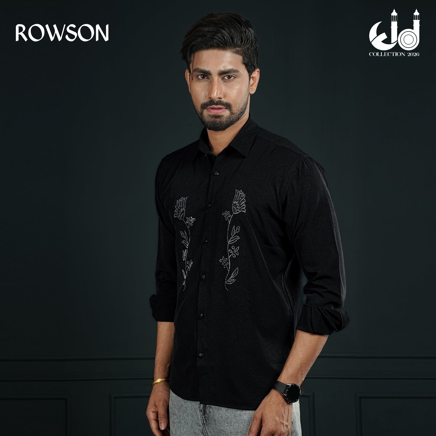 Majestic White Party Full Shirt