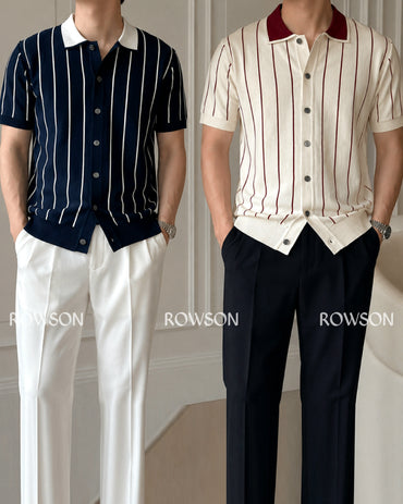 Monaco Summer Stripe Polo - Combo
