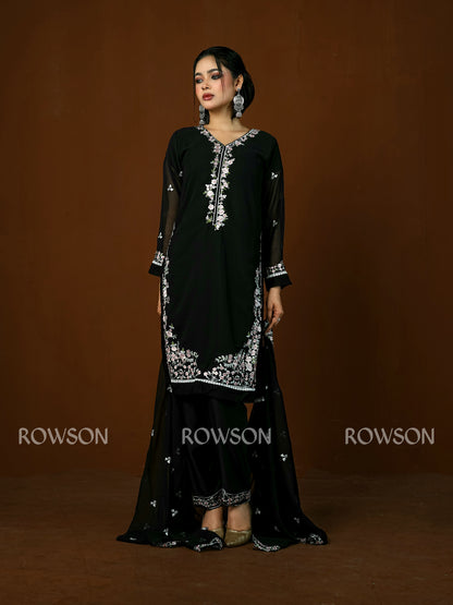 Relaxed Fit Signature Embroidery Three-Piece