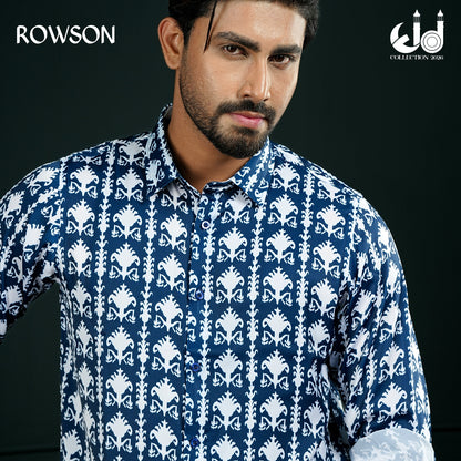 Royal Indigo Crest Shirt