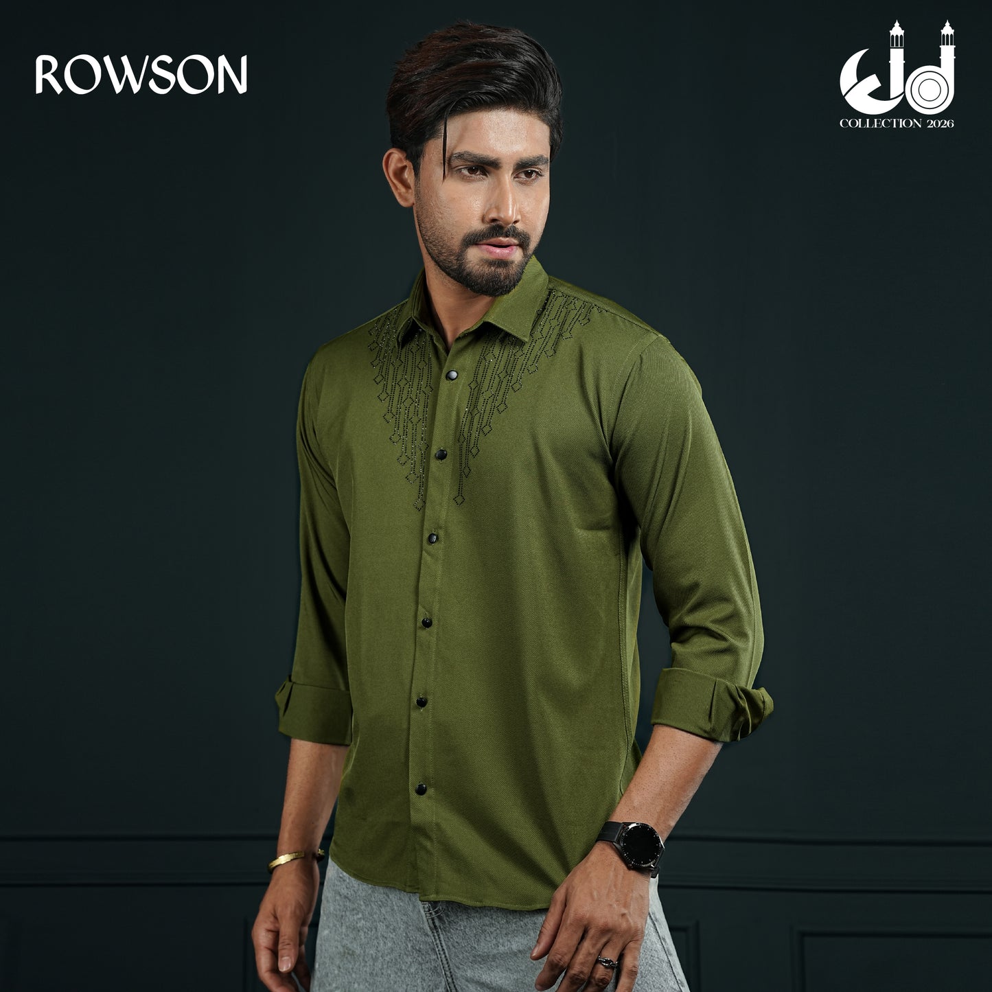 Sultan Party Shirt Olive