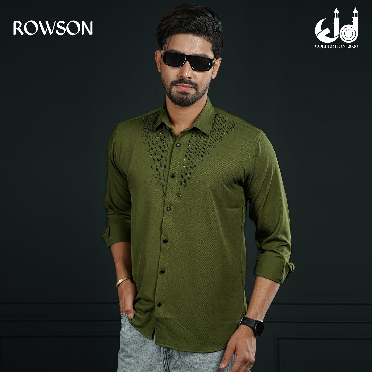 Sultan Party Shirt Olive