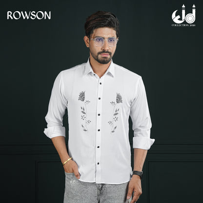 Majestic White Party Full Shirt