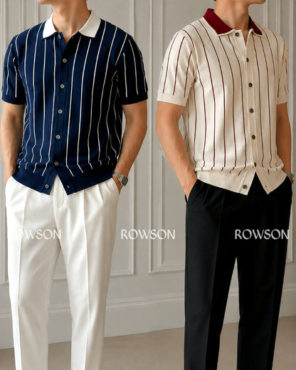 Monaco Summer Stripe Polo - Combo
