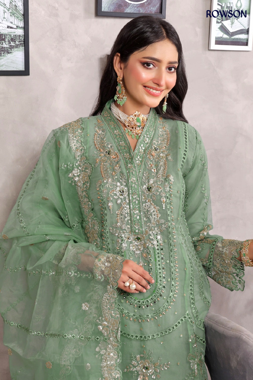 RANA ARTS-JAHAN ARA Vol-2 Fancy Heavy Pakistani 3 piece