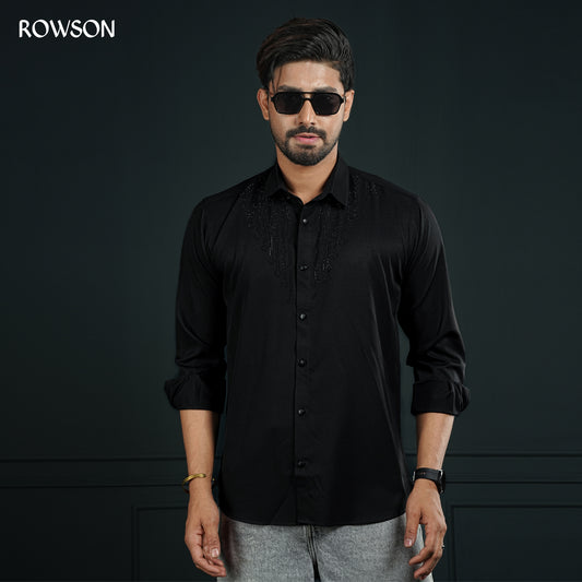 Sultan Party Shirt Black