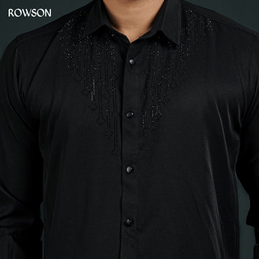 Sultan Party Shirt Black