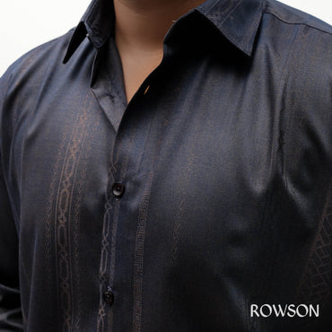 Imperial Slate Shirt - Chinese Fabrics