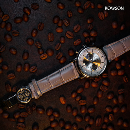 Classic Chronograph Leather Watch
