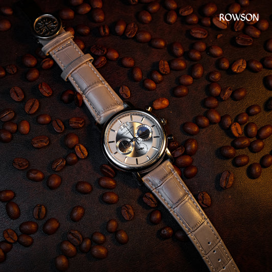 Classic Chronograph Leather Watch