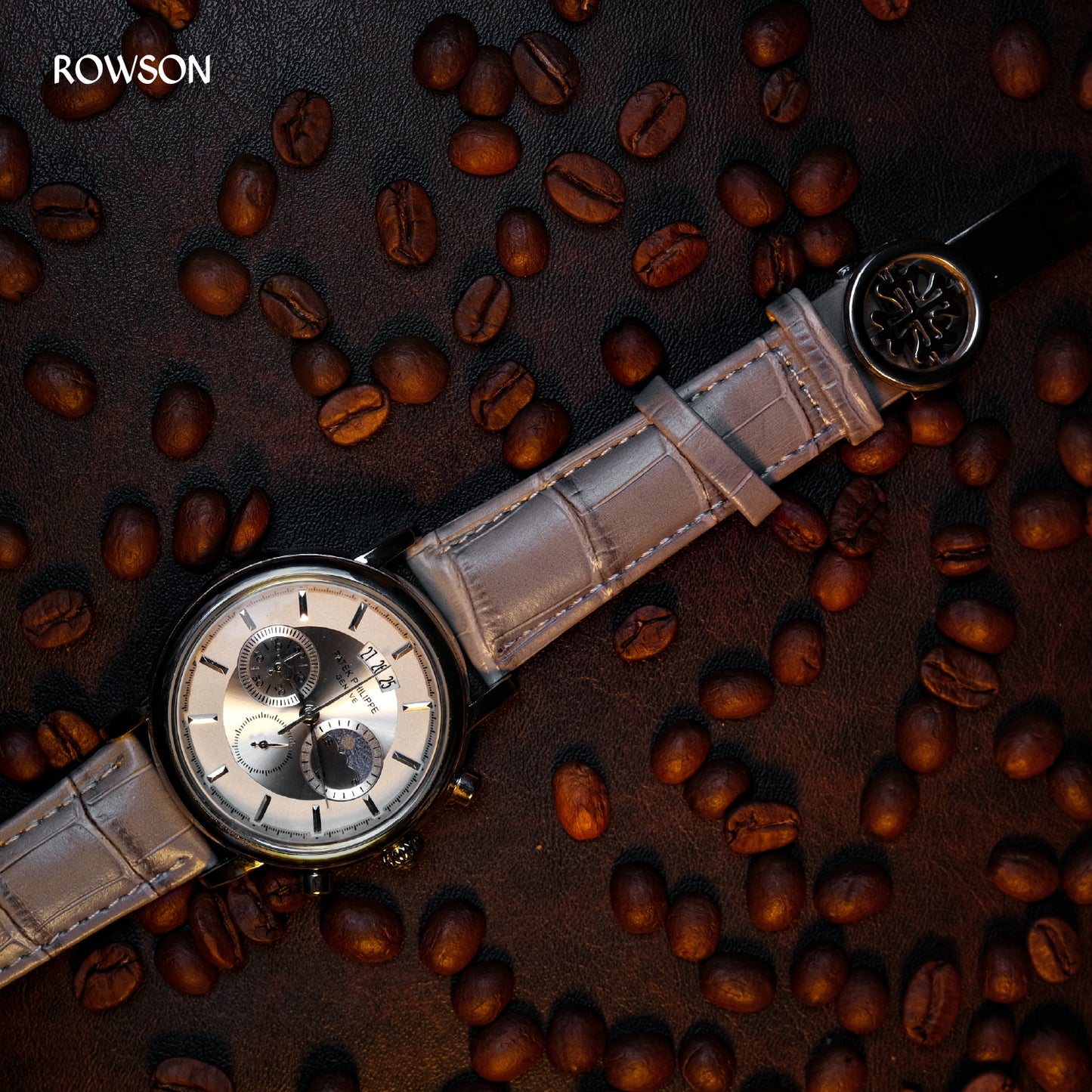 Classic Chronograph Leather Watch