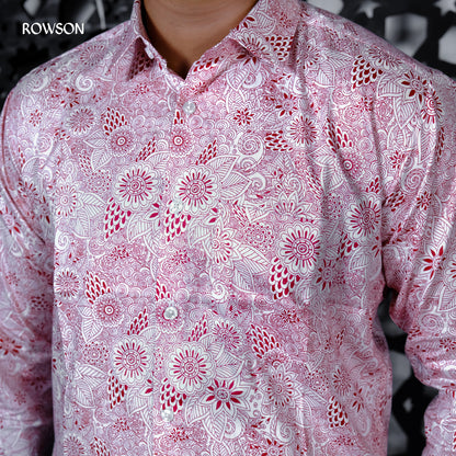 Festive Royal Floral Shirt