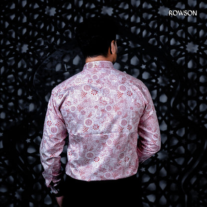 Festive Royal Floral Shirt