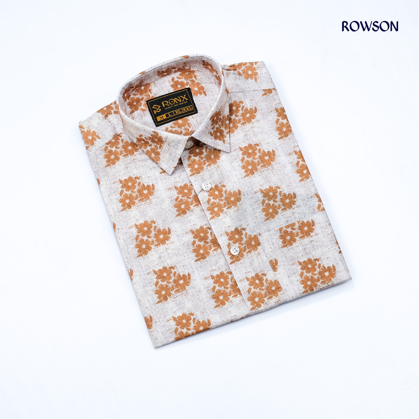 Golden Bloom Floral Shirt