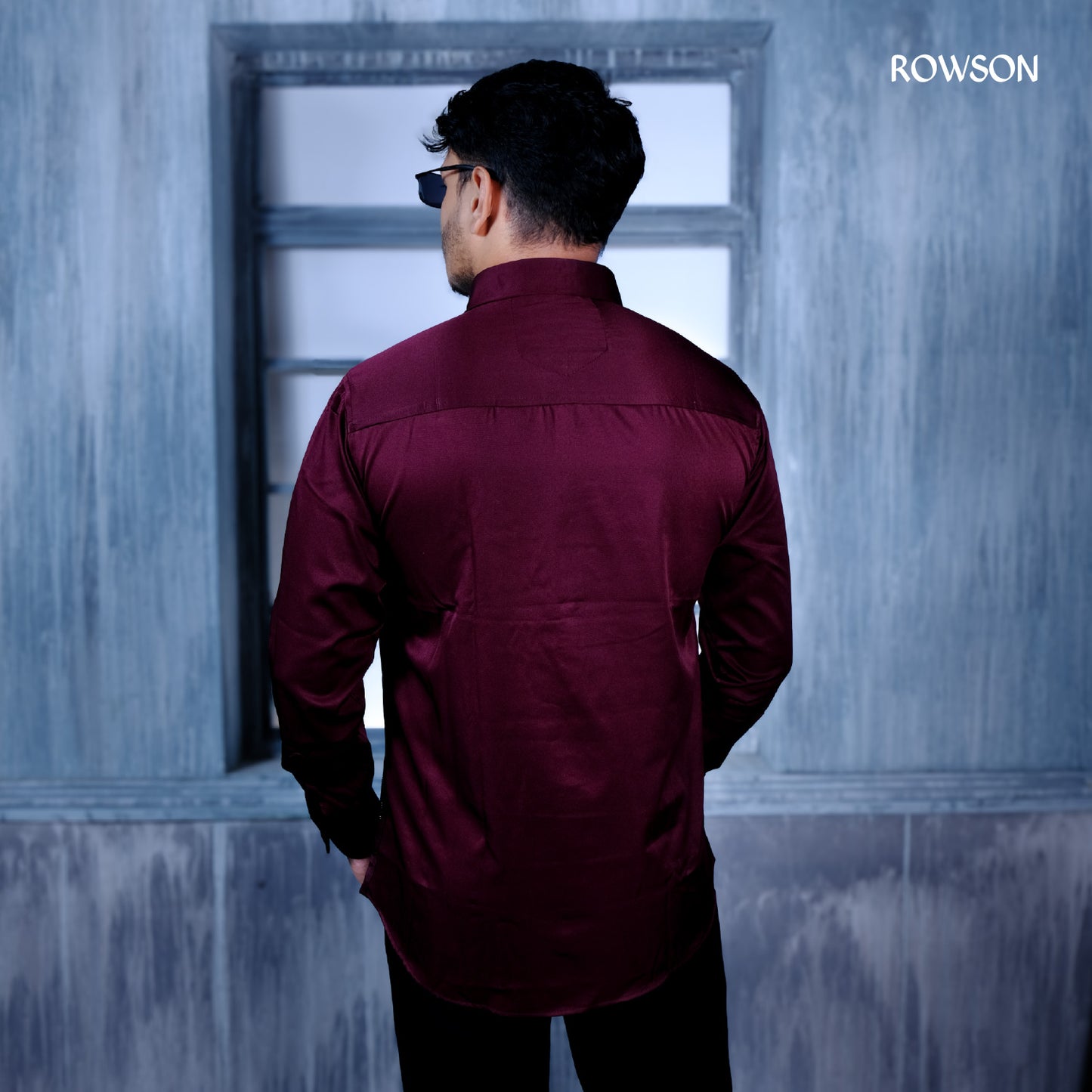 Indian Casual Stitched Party Full Shirt - Deep Wine