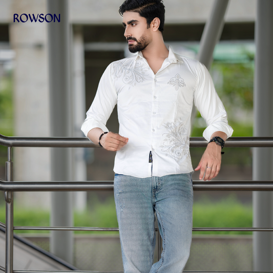 Indian Casual Stitched Party Full Shirt