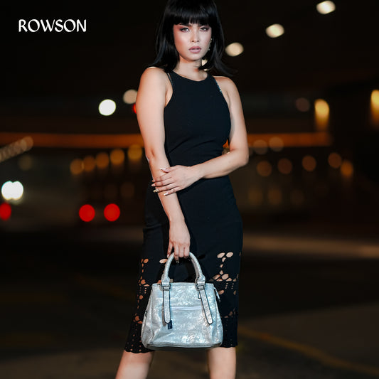 Lattice Luxe Handbag
