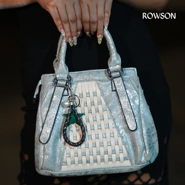 Lattice Luxe Handbag