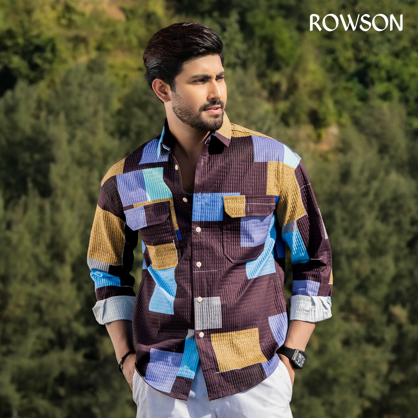 ColorBlock Royal Shirt