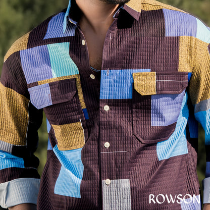 ColorBlock Royal Shirt