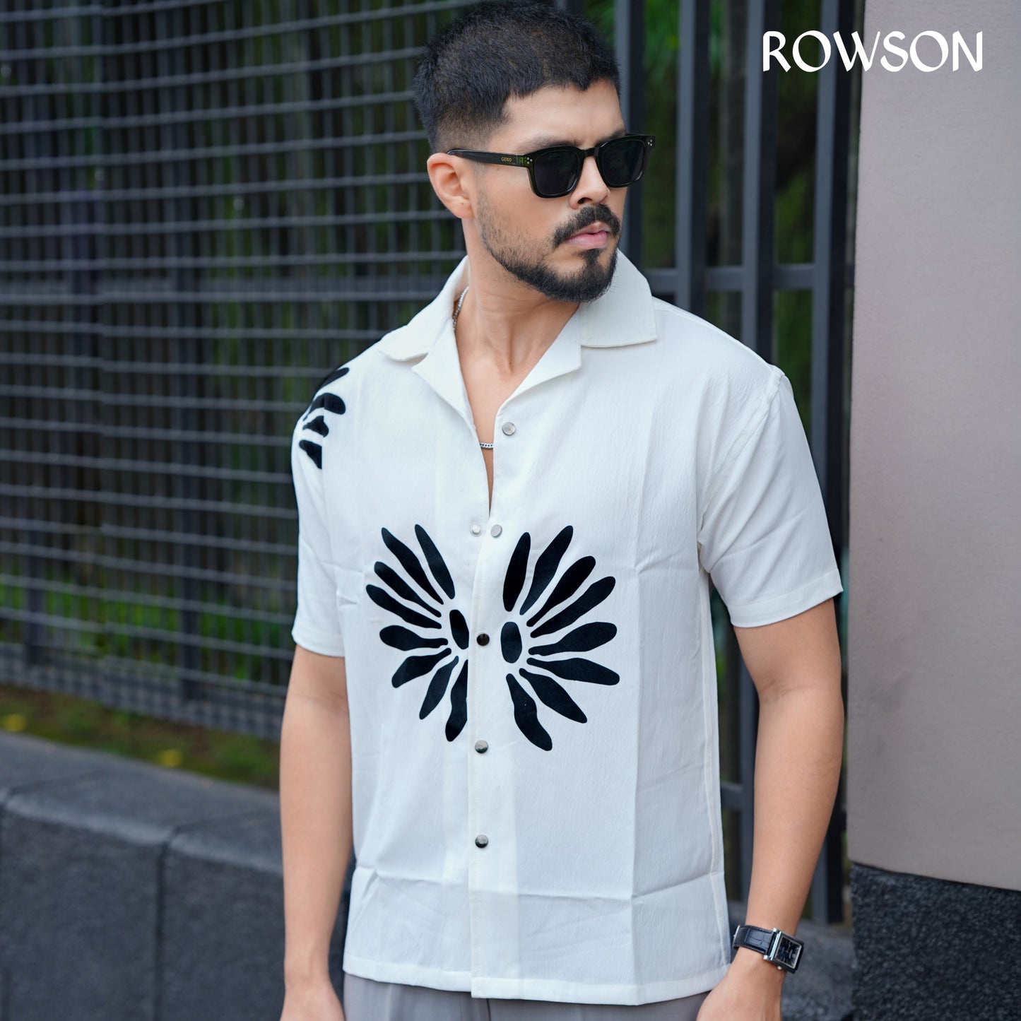 Chinese Soft Zafran Fabrics Semi Drop Shoulder Shirt - Deep Maroon