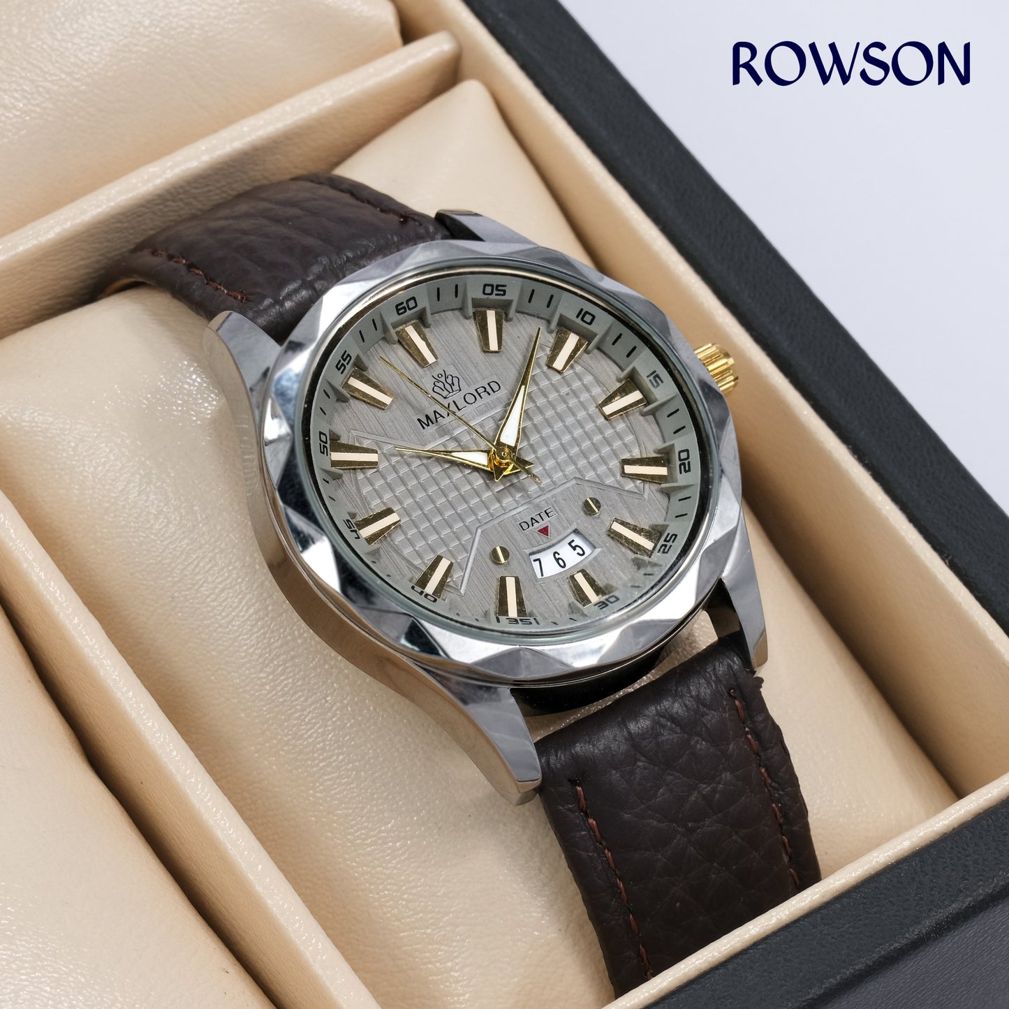 Classic Date Wrist Watch