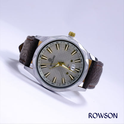 Classic Date Wrist Watch