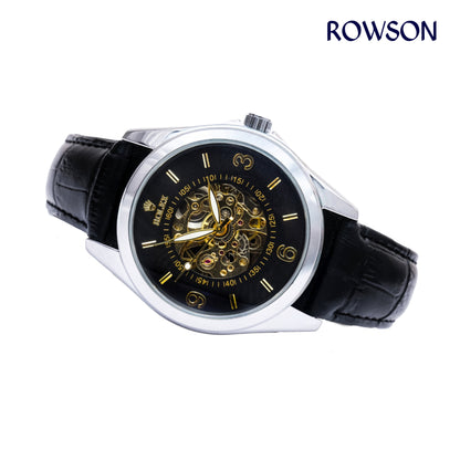 BlackForge Rolex Open-Heart Watch