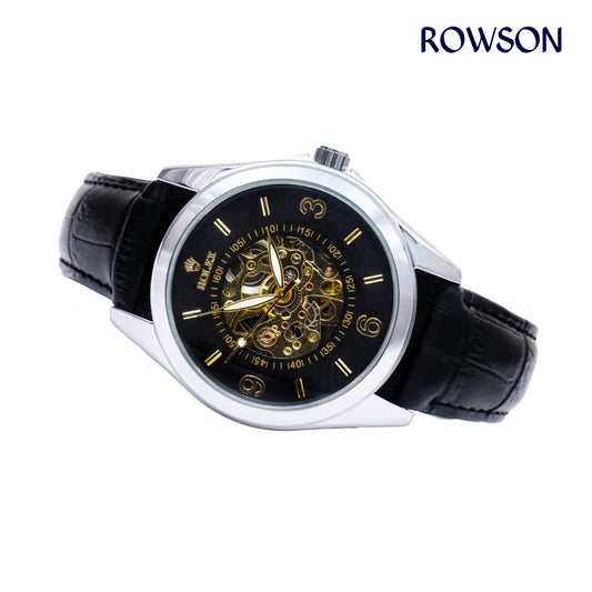 BlackForge Rolex Open-Heart Watch