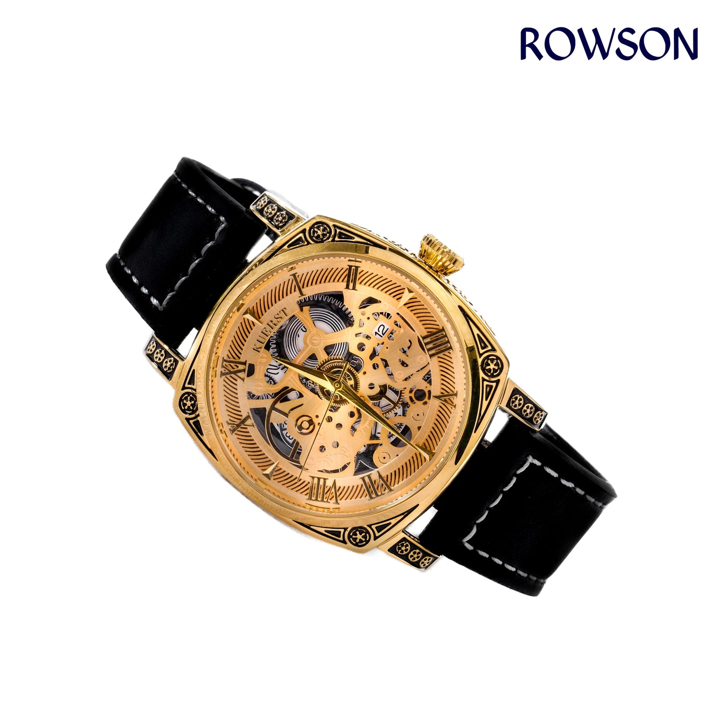 KUERST Regal Golden Mechanical Watch